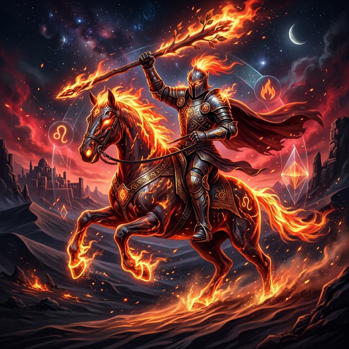 Knight of Wands