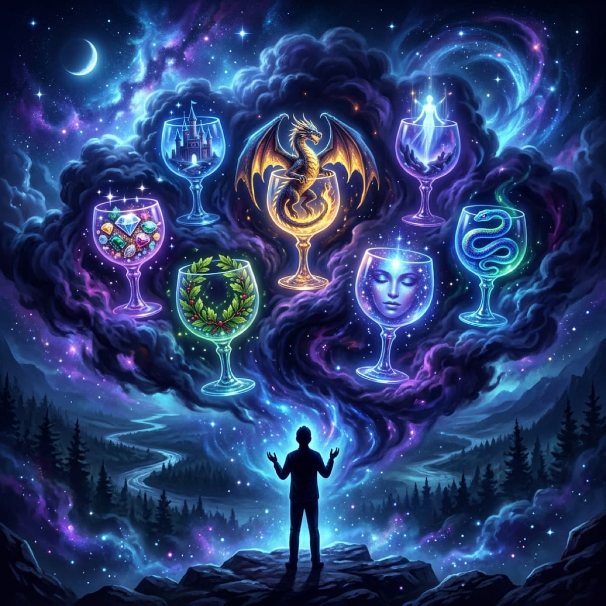 Seven of Cups