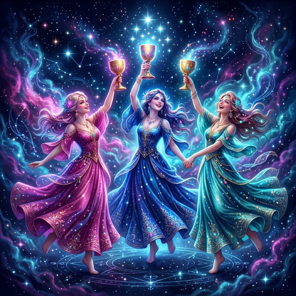 Three of Cups